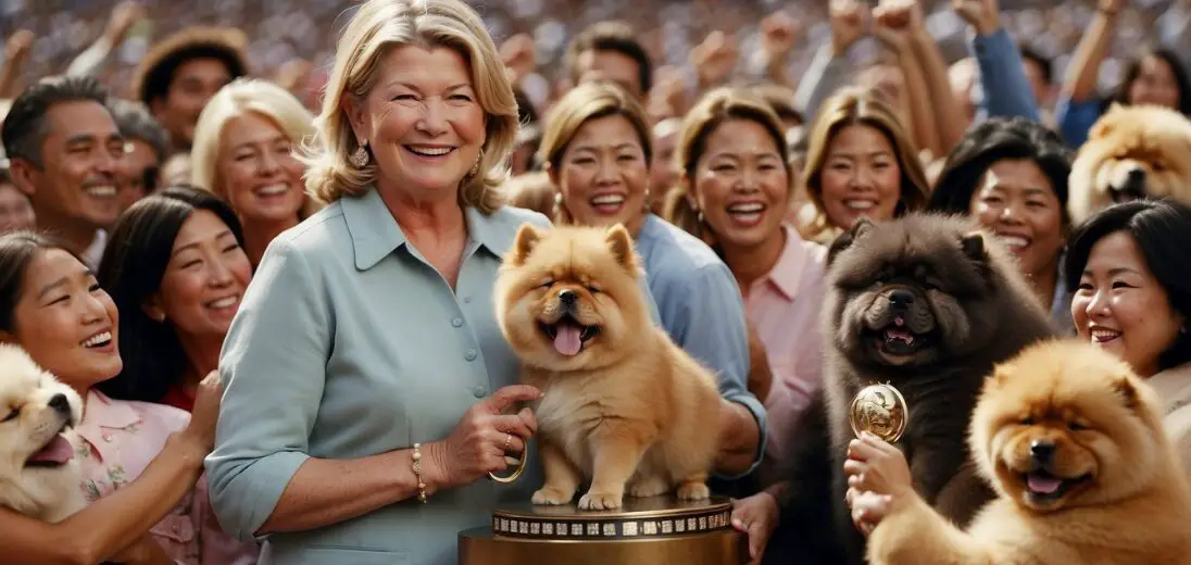Martha Stewart Celebrates Westminster Win: Chow Chow Related to Her Late Champion